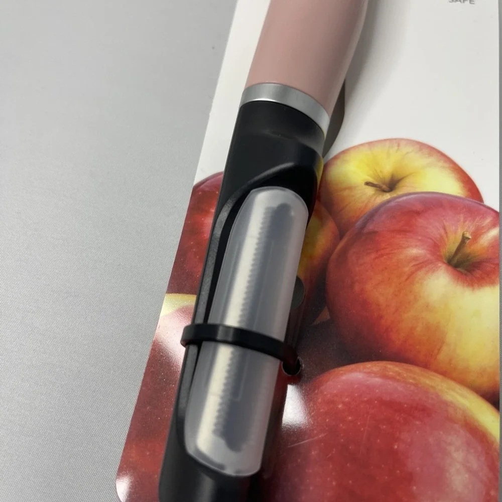 KitchenAid Euro Peeler Dried‎ Rose Pink Stainless Steel Blade KE112OHDRA NEW